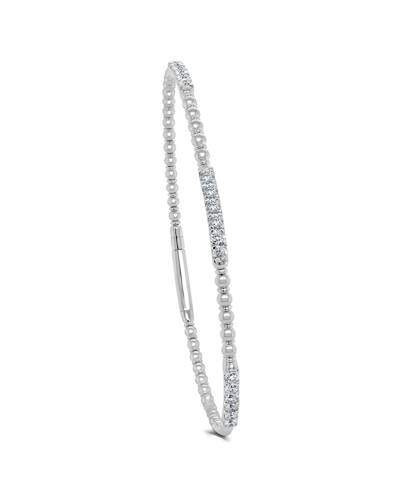 Sabrina Designs 14k 0.71 Ct. Tw. Diamond Flex Bangle Bracelet
