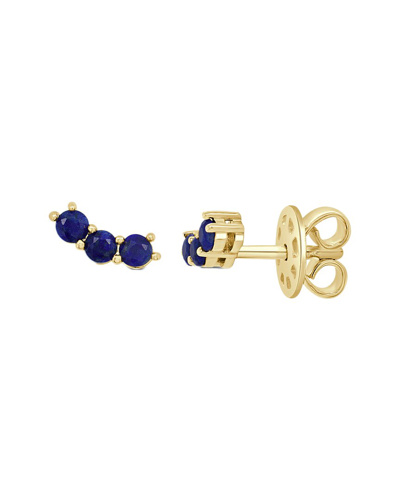 Sabrina Designs 14k 0.30 Ct. Tw. Lapis Studs