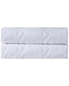 Ozan Premium Home Sovrano 2pc Bath Sheets In White