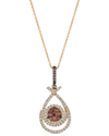 LE VIAN LE VIAN® 14K HONEY GOLD™ 1.30 CT. TW. DIAMOND PENDANT NECKLACE