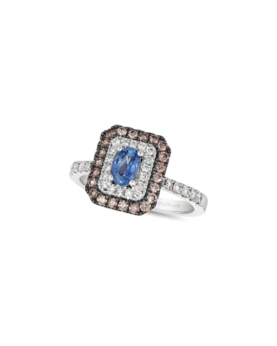 Le Vian 14k Vanilla Gold 1.13 Ct. Tw. Diamond & Sapphire Ring