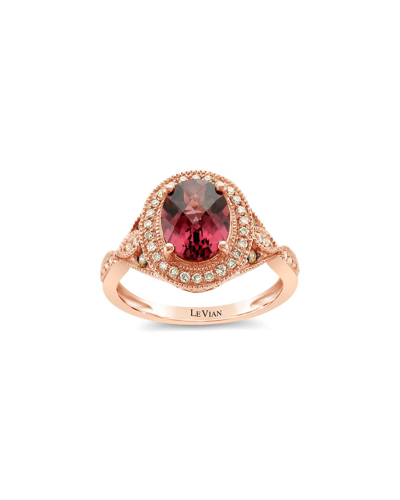 Le Vian 14k Strawberry Gold 2.28 Ct. Tw. Diamond & Rhodolite Ring