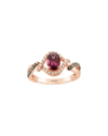 Le Vian 14k Strawberry Gold 1.13 Ct. Tw. Diamond & Purple Garnet Ring