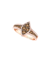 LE VIAN LE VIAN 14K ROSE GOLD 0.89 CT. TW. DIAMOND RING