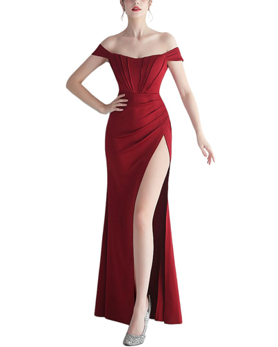 Kalinnu Maxi Dress In Red