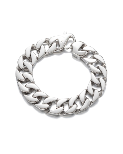 Eye Candy La Luxe Collection Titanium Cuban Link Bracelet