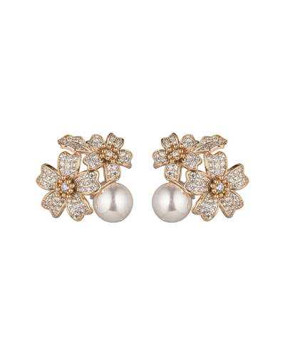 Eye Candy La Cz Agathe Stud Earrings