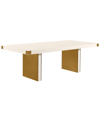 Tov Furniture Selena Ash Dining Table In Cream