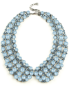 EYE CANDY LA EYE CANDY LA LUXE COLLECTION GLASS PEARL DIANA STATEMENT COLLAR NECKLACE