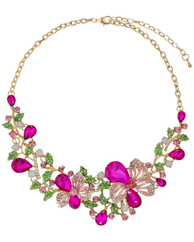 Eye Candy La Glass Crystal Madison Statement Necklace