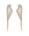 Eye Candy La Cz Scarlett Parakeet Dangle Earrings