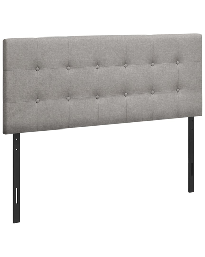 Monarch Specialties Headboard - Full Size In Grey