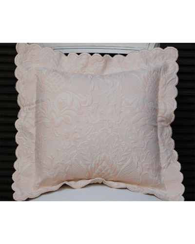 Belle Epoque Sorbet Sham Decorative Pillow In Pink