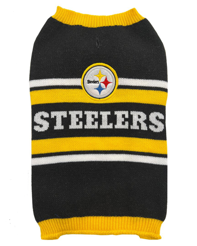 Pets First Nfl Pittsburgh Steelers Pet Sweater In Multicolor