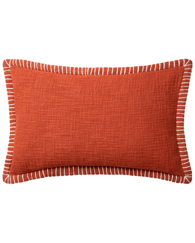 Loloi 13in X 21in Decorative Pillow In Orange