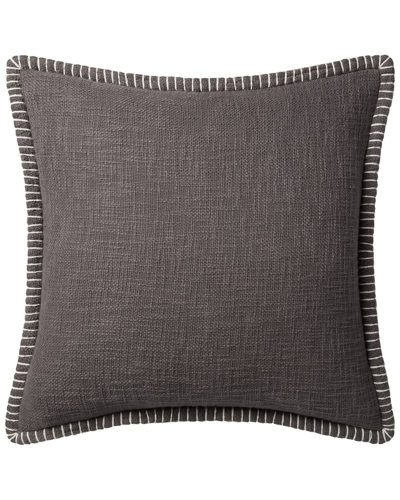 Loloi 22in X 22in Decorative Pillow In Grey