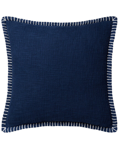 Loloi 22in X 22in Decorative Pillow In Blue