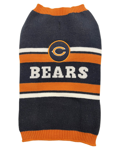 Pets First Nfl Chicago Bears Pet Sweater In Multicolor