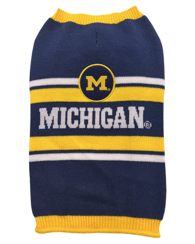 Pets First Ncaa Michigan Pet Sweater In Multicolor