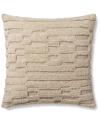 JUSTINA BLAKENEY X LOLOI JUSTINA BLAKENEY X LOLOI 22IN X 22IN DECORATIVE PILLOW