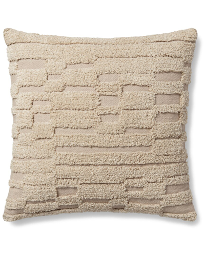Justina Blakeney X Loloi 22in X 22in Decorative Pillow In Neutral