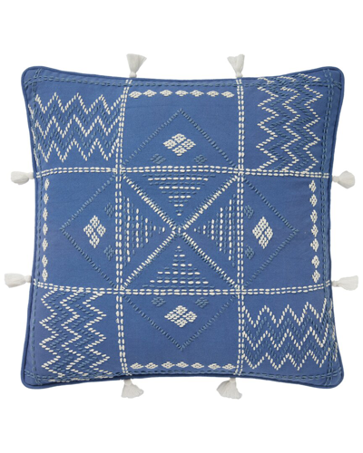 Loloi 18in X 18in Decorative Pillow In Blue
