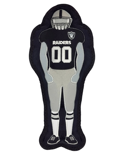 Pets First Nfl Las Vegas Raiders Player Tough Toy In Multicolor