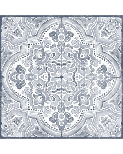 Floorpops Hastings Peel & Stick Floor Tiles Set Of 20 In Blue