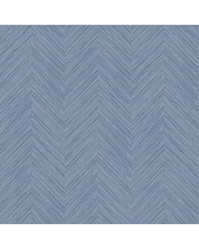 Nuwallpaper Blue Sampson Peel & Stick Wallpaper