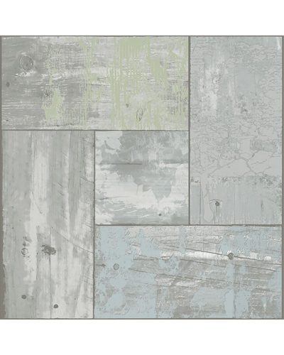 Floorpops Boardwalk Peel & Stick Floor Tiles In Grey