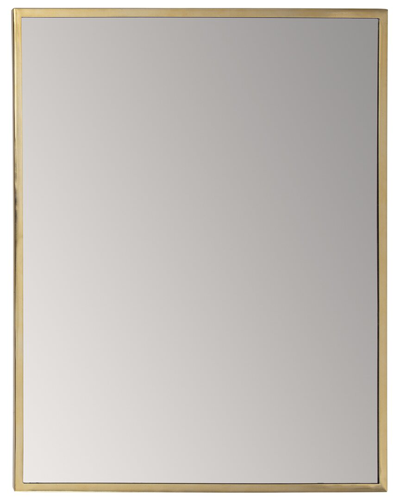Habitat Laia Gold Rectangular 30in Mirror