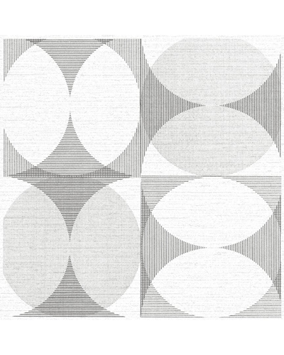 FLOORPOPS FLOORPOPS GREY NORMA PEEL & STICK FLOOR TILES SET OF 20