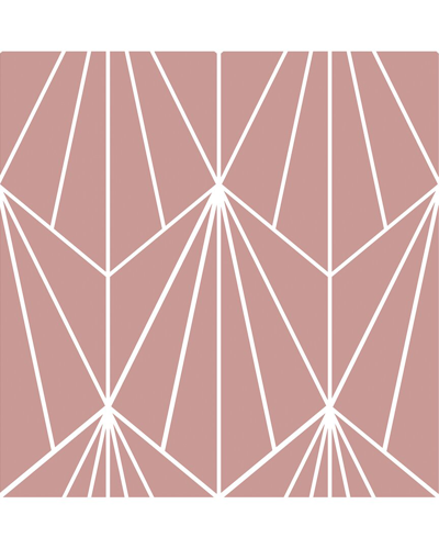 Floorpops Quartz Peel & Stick Floor Tiles Set Of 20 In Pink