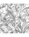 Nuwallpaper Black Canopy Peel & Stick Wallpaper In Black
