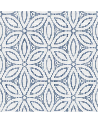 Nuwallpaper Blue Hepatica Petal Peel & Stick Wallpaper