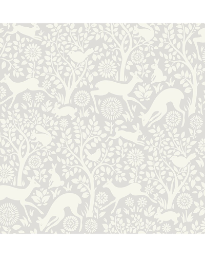 Nuwallpaper Grey Merriment Peel & Stick Wallpaper