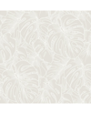 Scott Living White Borneo Peel & Stick Wallpaper In White