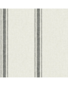 Nuwallpaper Charcoal Langston Peel & Stick Wallpaper In Grey