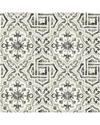 Nuwallpaper Black Landondale Peel & Stick Wallpaper In Black