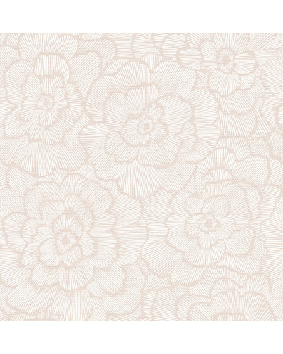 Nuwallpaper Saraya Pink Peel & Stick Wallpaper