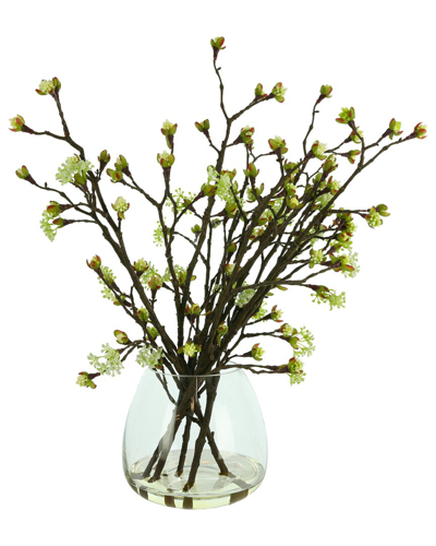 Creative Displays Cream Budding Blossom Arrangement In White