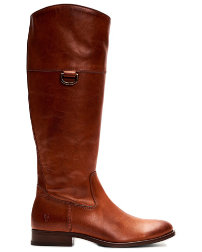 Frye Melissa Leather Boot In Brown