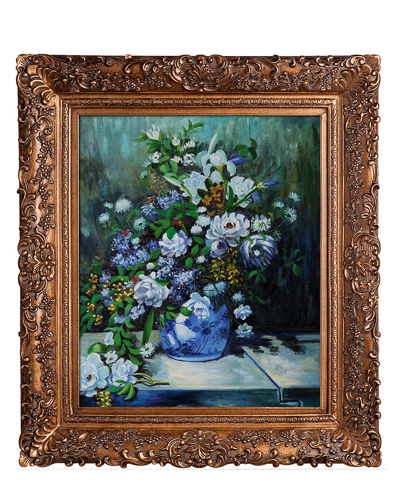 Museum Masters Grande Vase Di Fiori By Pierre Auguste Renoir In Beige