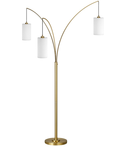 Abraham + Ivy Aspen Gold Two-tone Floor Lamp