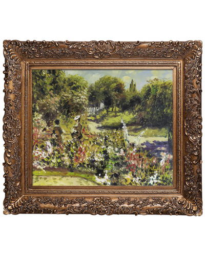 La Pastiche The Garden At Fontenay, 1874 By Pierre-auguste Renoir