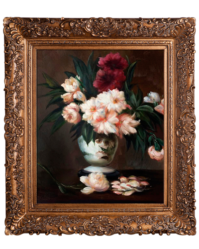 Overstock Art Peonies In A Vase By Edouard Manet