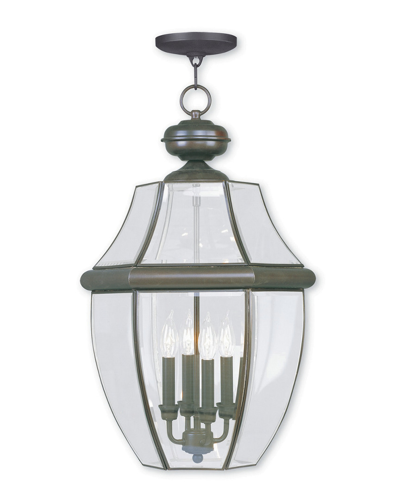 Livex Lighting Livex Monterey 4-light Bronze Outdoor Chain Lantern