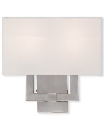 Livex Lighting Livex Hollborn 2-light Brushed Nickel Wall Sconce