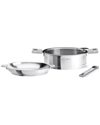 CRISTEL CRISTEL STRATE BRUSHED STAINLESS 6PC SET