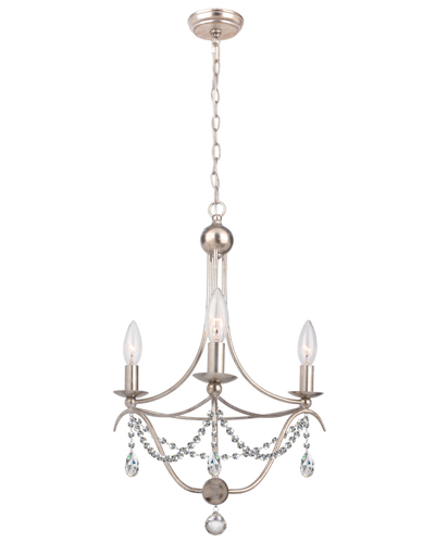 Crystorama Metro Ii 3-light Mini Chandelier